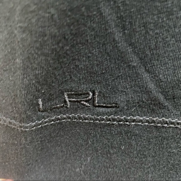 RLR Black V Neck T Shirt Medium - Picture 3 of 5